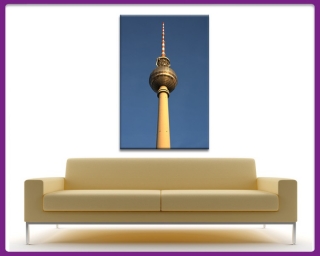 Berlin tévétorony vászonkép